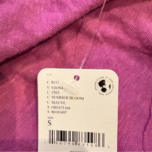 NWT FREE PEOPLE We The Free Unfinished Hem Drop Waist Top - Picture 6 of 6